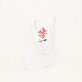 SAC COTON | 38x42 CM | TOTE BAG AVEC POCHETTE